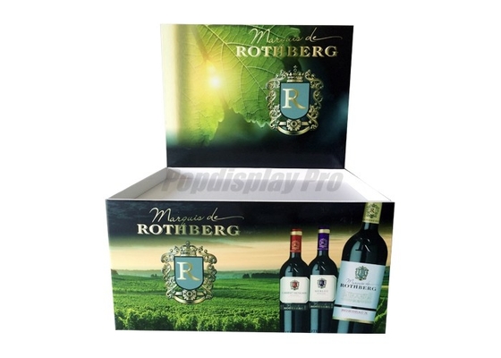 Gerecycleerd Hoogtepunt - van de de Palletvertoning van het groottekarton Lichte Plicht 2 Stapelbare Dienbladen